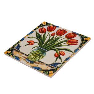 Tulips Modern Beautiful Collection Ceramic Tile