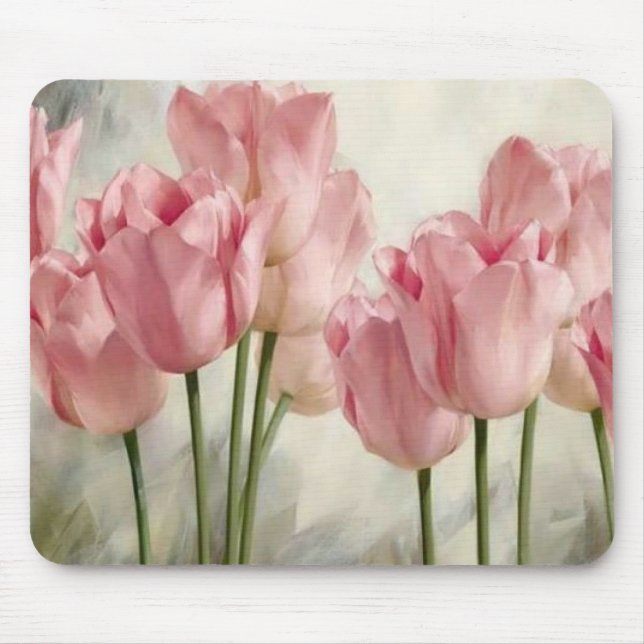 Tulips Mouse Pad (Front)