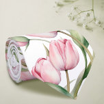 Tulips Neck Tie<br><div class="desc">elegant floral tie</div>