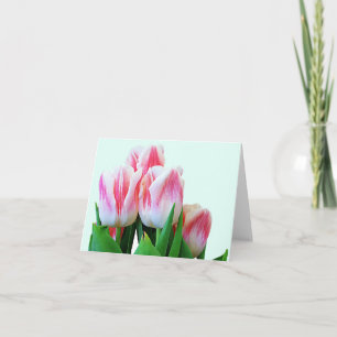 Tulips note card