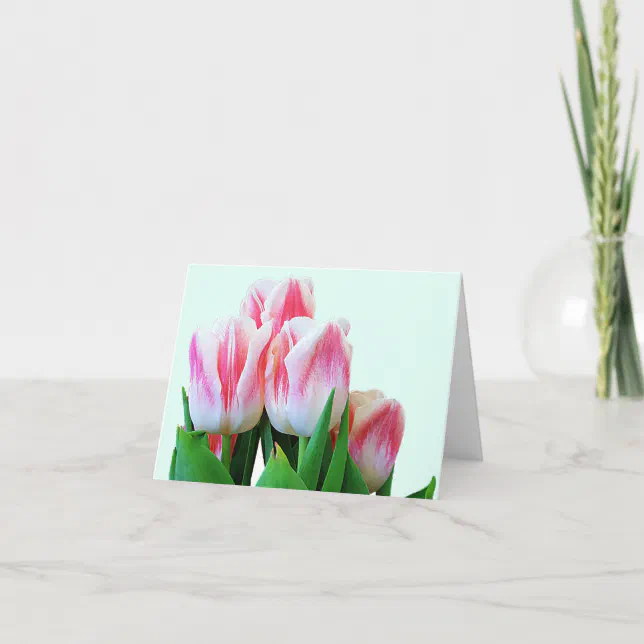 Tulips Note Tulips note card | Zazzle