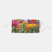 Tulips On Parade Face Mask (Front, Folded)