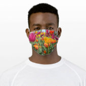 Tulips On Parade Face Mask (Worn)