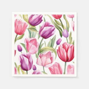 Tulips Paper Napkins
