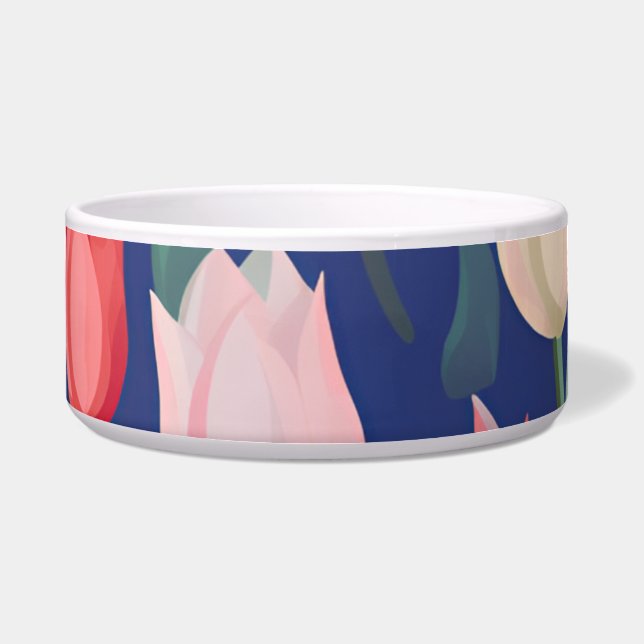 Tulips pattern. bowl (Front)