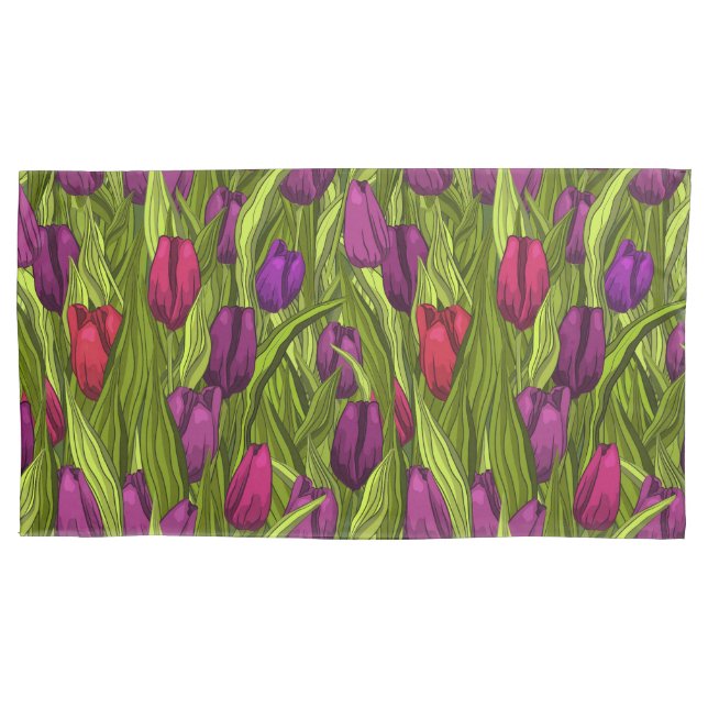 Tulips Pillow Case (Front)