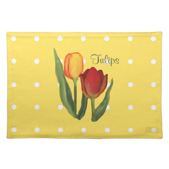 Tulips Placemat (Front)
