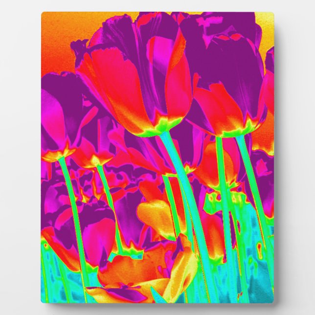 Tulips Plaque (Front)