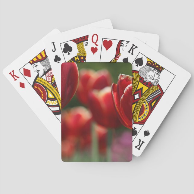 Tulips Poker Cards (Back)
