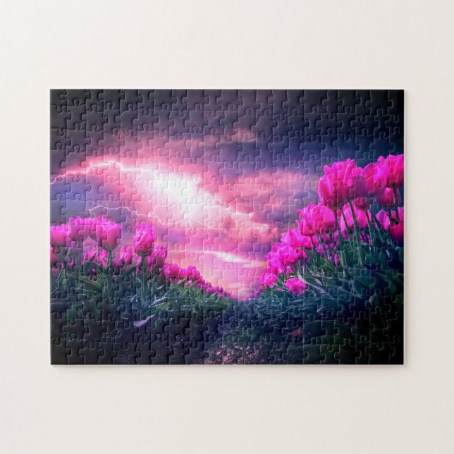 Tulips Puzzle (Horizontal)