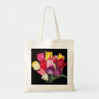 Tulips Says it All Tote Bag