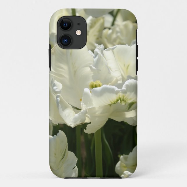 Tulips the white Case-Mate iPhone case (Back)