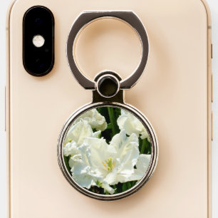 Tulips the white phone ring stand