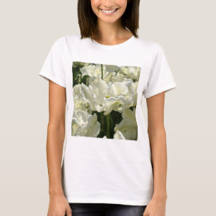 Tulips the white T-Shirt