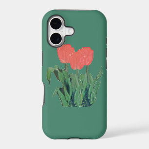 Tulips Three-Red iPhone 17 Case