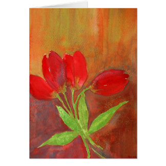 Tulips to cheer you up cards
