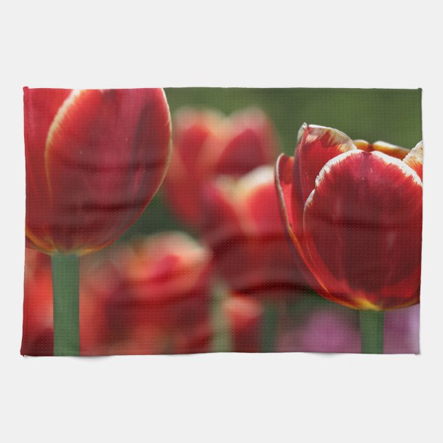 Tulips Towel (Horizontal)