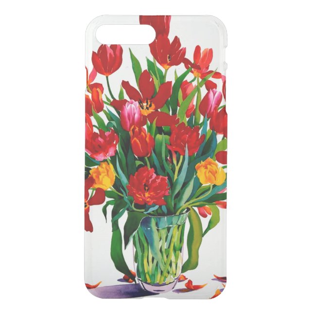 Tulips Uncommon iPhone Case (Back)