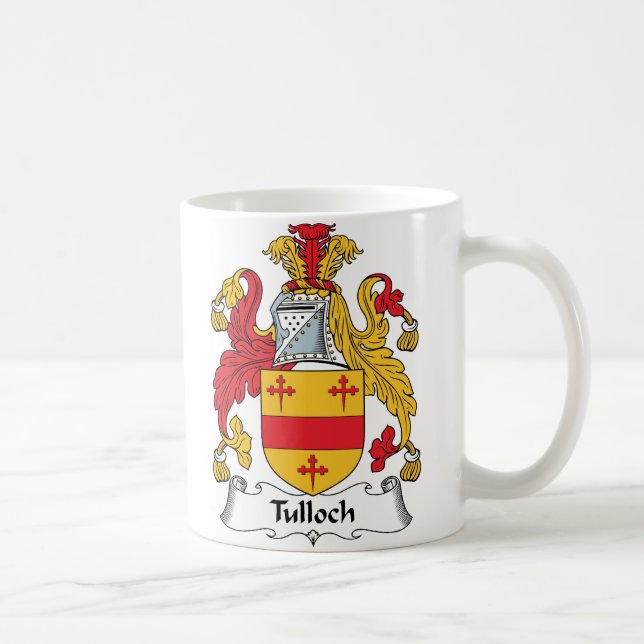 Tulloch Family Crest Coffee Mug (Right)
