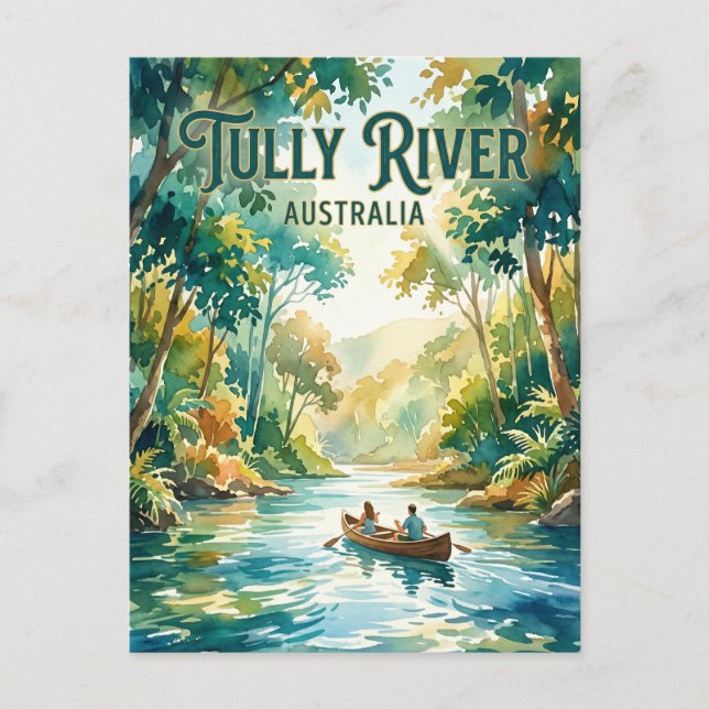 Tully River Australia Postcard (Front)