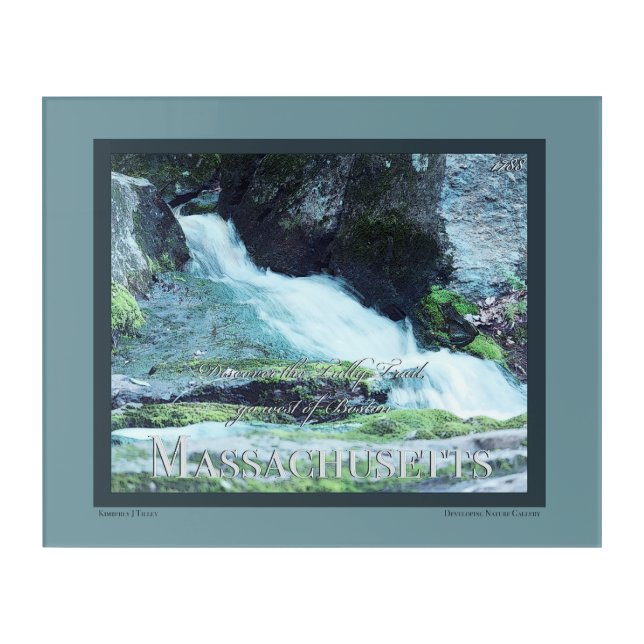 Tully Trail Poster Acrylic Print (Front)