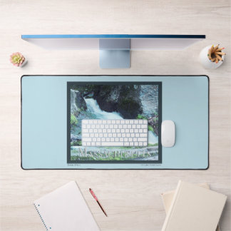 Tully Trail Poster Desk Mat