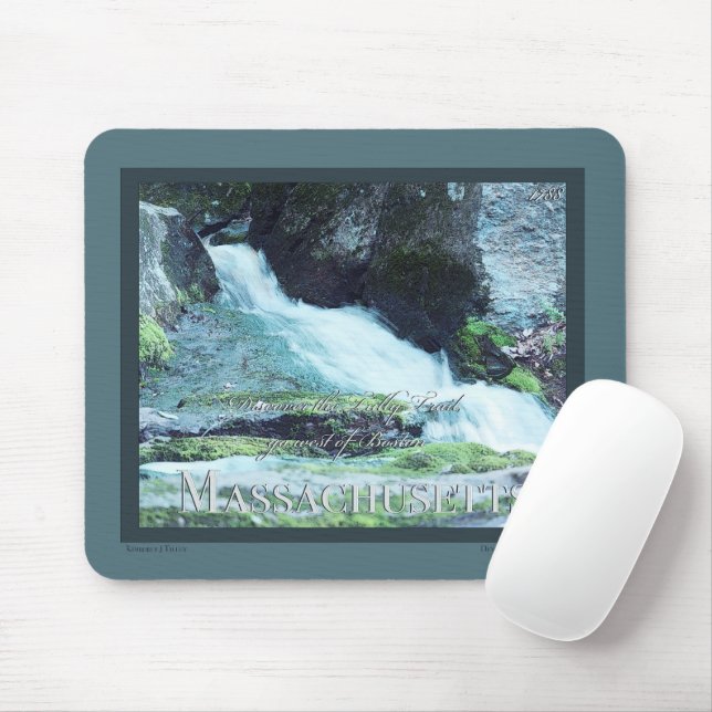 Tully Trail Poster Mouse Pad (With Mouse)