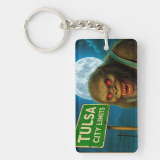 TULSA CITY LIMITS. OKLAHOMA. KEYCHAIN