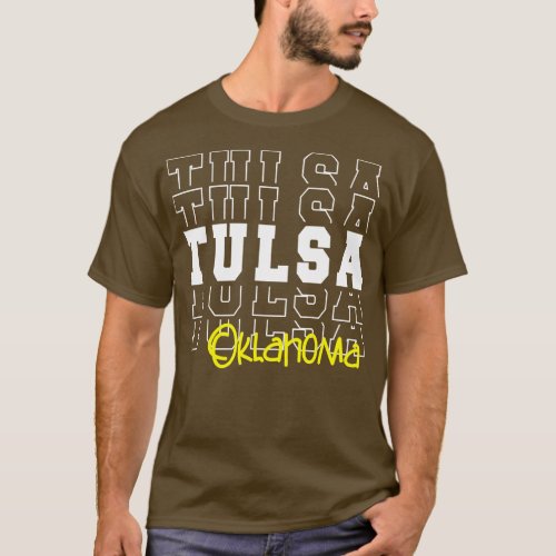 Tulsa city Oklahoma Tulsa OK T_Shirt