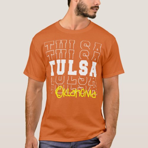 Tulsa city Oklahoma Tulsa OK T_Shirt