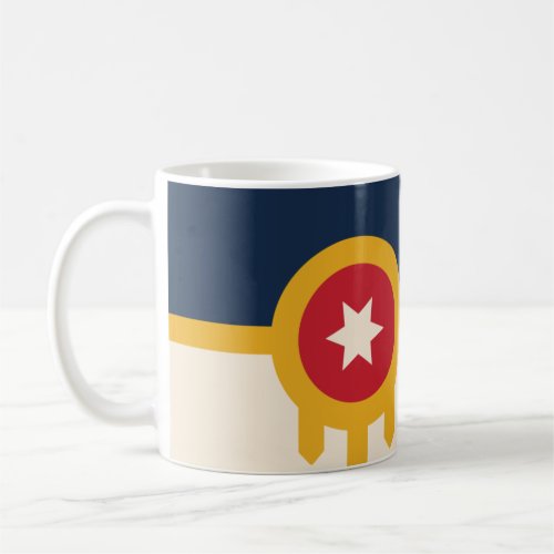 Tulsa flag Towel Coffee Mug