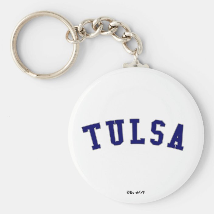 Tulsa Key Chain