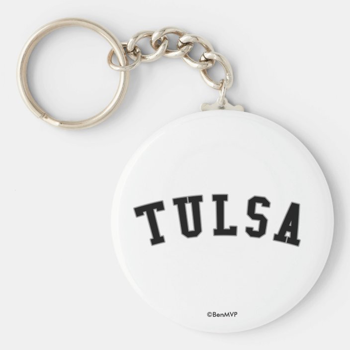 Tulsa Keychain