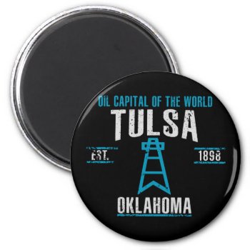 Tulsa Magnet by KDRTRAVEL at Zazzle