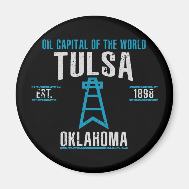 Tulsa Magnet (Front)