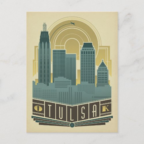 Tulsa OK Postcard