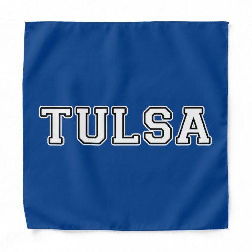 Tulsa Oklahoma Bandana