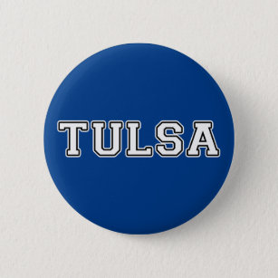 Tulsa Oklahoma Button
