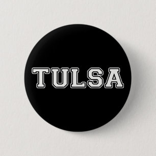 Tulsa Oklahoma Button