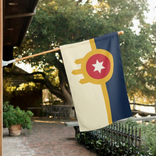 Tulsa Oklahoma city flag