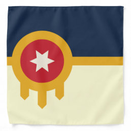 Tulsa (Oklahoma) City flag Bandana