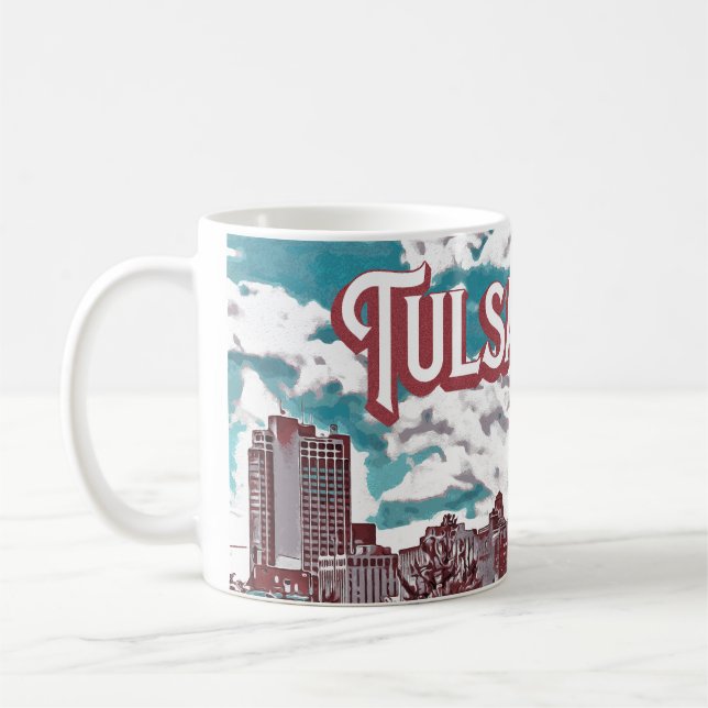 Tulsa Oklahoma Coffee Mug (Left)