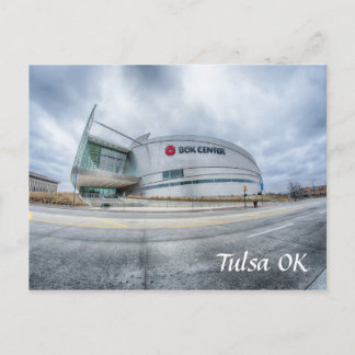 tulsa oklahoma downtown postcard