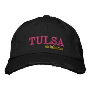 Tulsa Oklahoma Fashionable Embroidered Baseball Cap