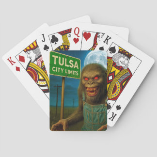 TULSA, OKLAHOMA PLAYING CARDS. POKER CARDS
