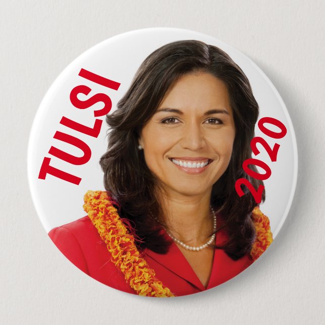 Tulsi 2020 button (Front)