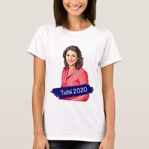 Tulsi 2020 Election Support T_Shirt