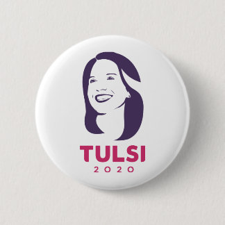 Tulsi 2020 For America Button