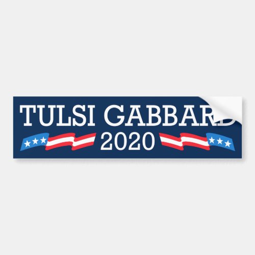 Tulsi Gabbard 2020 Bumper Sticker