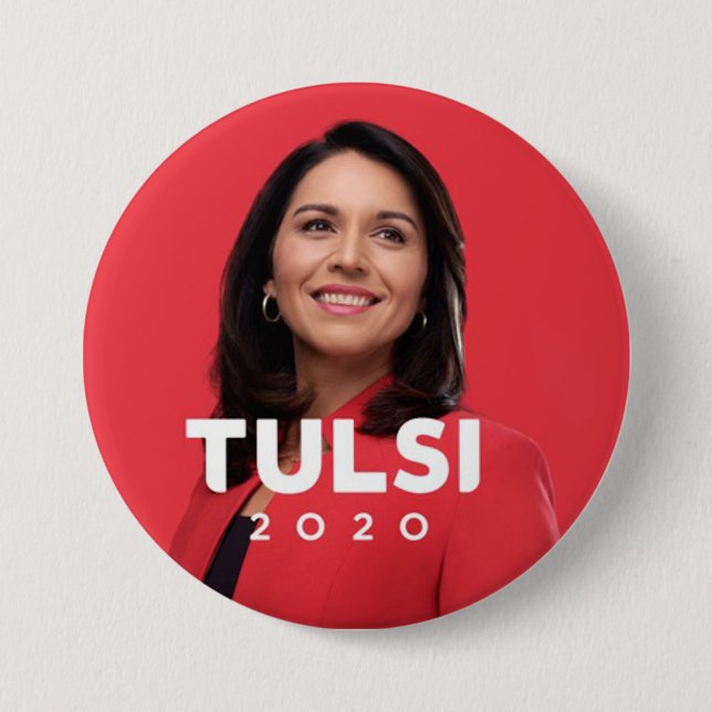 Tulsi Gabbard 2020 Button (Front)
